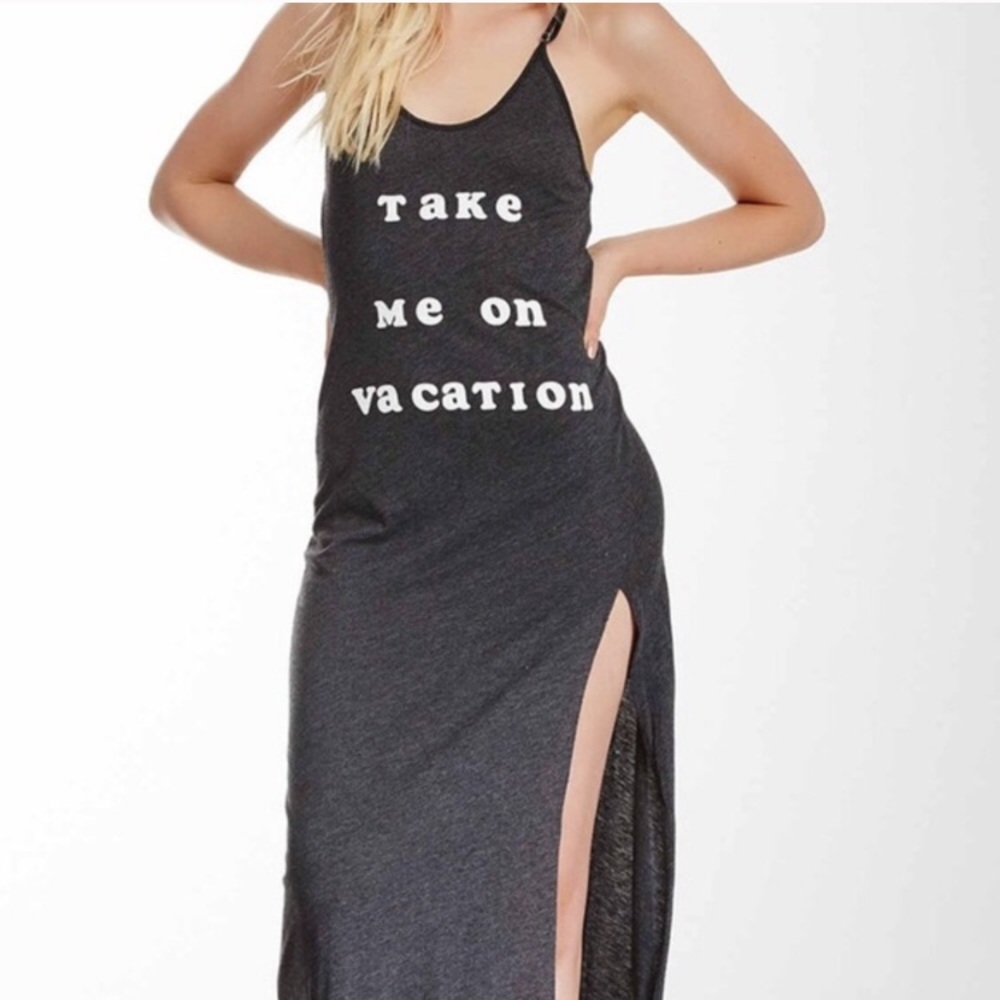 Wild fox take me on vacation dress